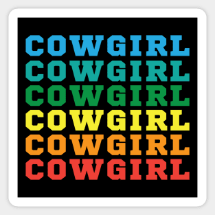 Cowgirl Sticker